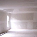 Installation of Drywall, walls and ceiling